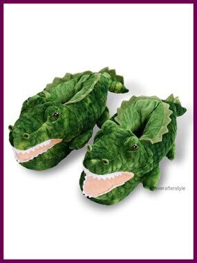 Fuzzy Animal Slippers Cute Cozy Non-Slip House Foam Slippers